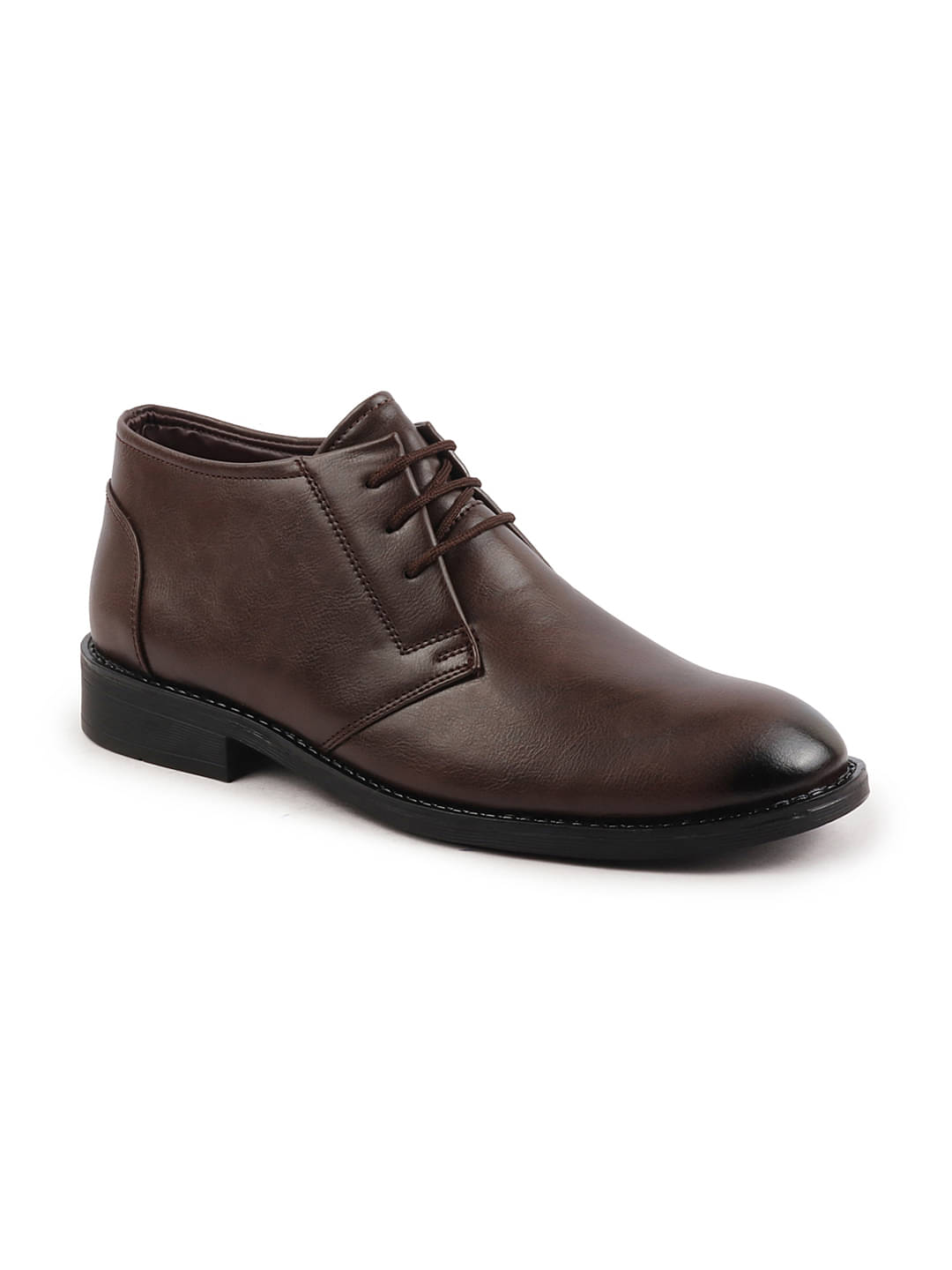     			Fausto Brown Men's Chukka Boots