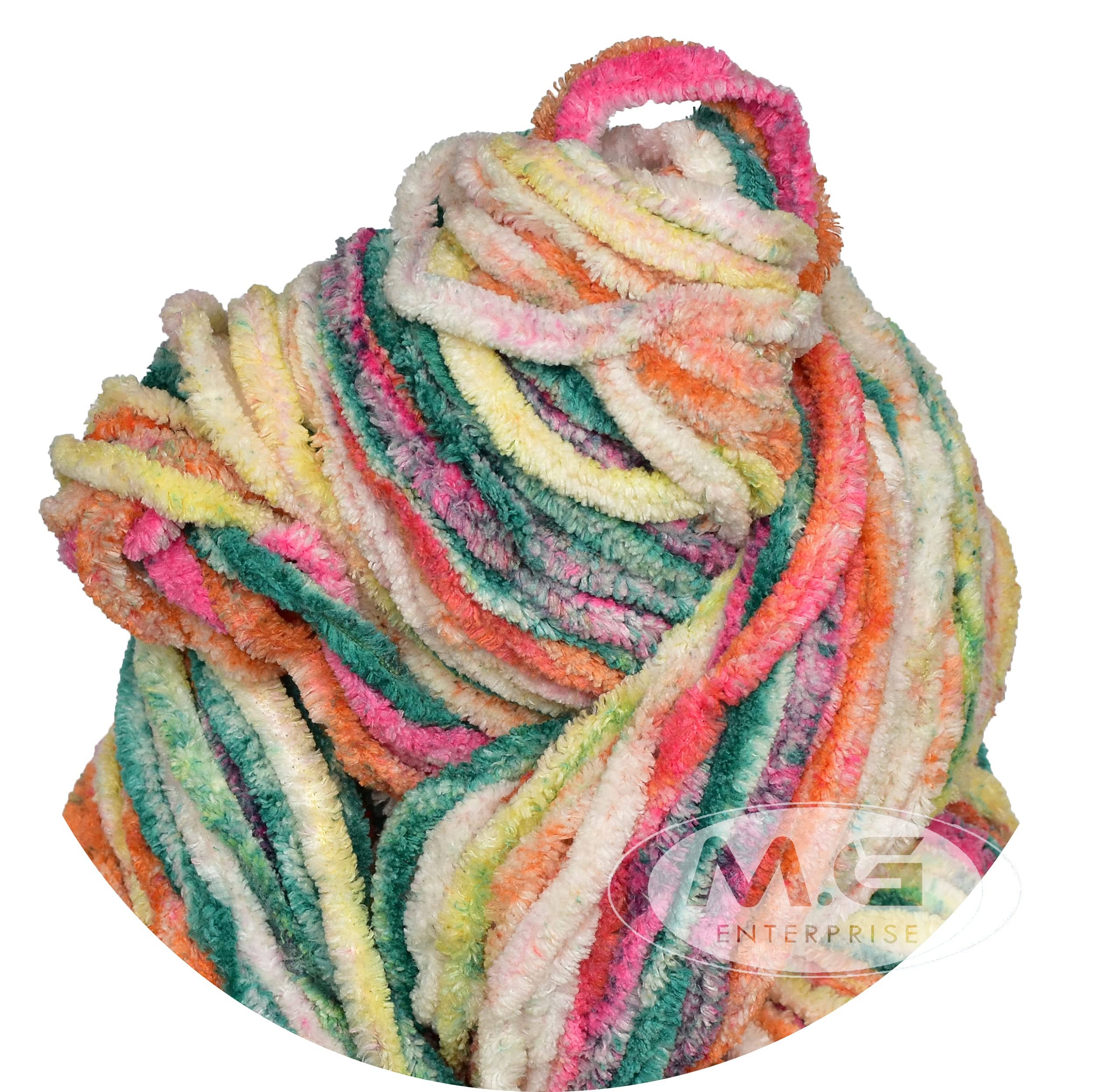 Ganga Knitting Yarn Thick Chunky Wool, VT Chritmas 400 gm Best Used with Knitting Needles, Crochet Needles Wool Yarn for Knitting - af