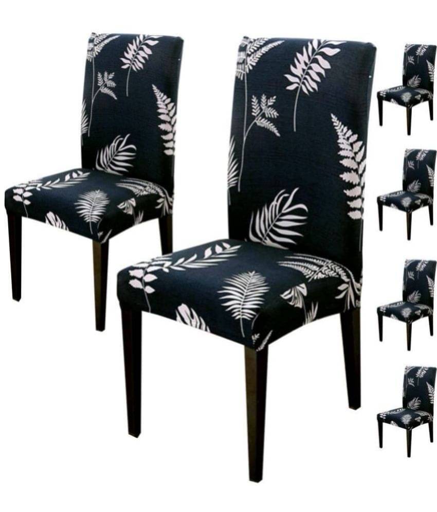     			House Of Quirk 1 Seater Polyester Chair Cover ( Pack of 6 )