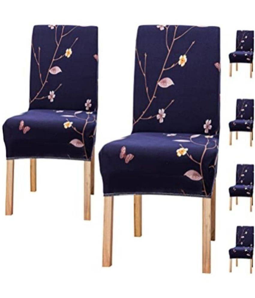     			House Of Quirk 1 Seater Polyester Chair Cover ( Pack of 6 )