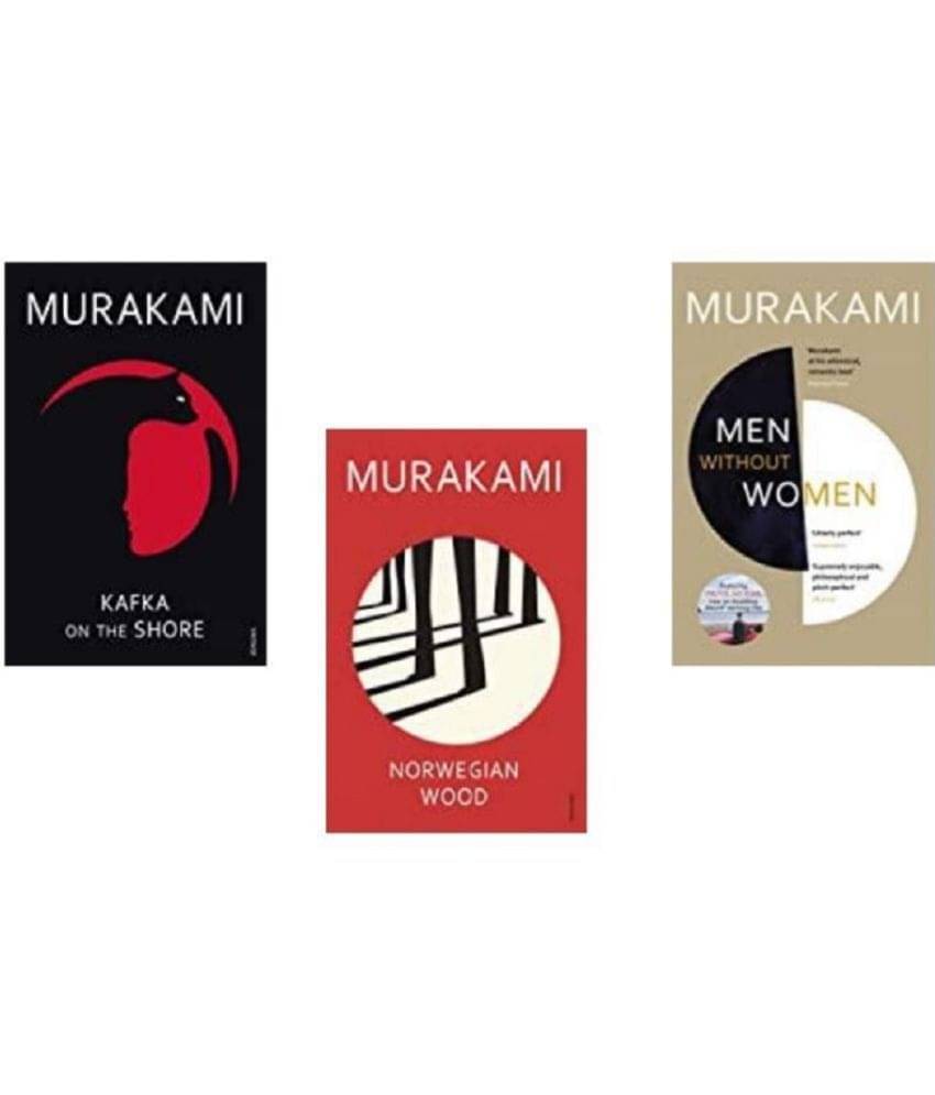 Kafka On The Shore + Norwegian Wood + Men Without Women English , Paperback , Set Of 3 Books By Murakami Kafka On The Shore + Norwegian Wood + Men Without Women English , Paperback , Set Of 3 Books By Murakami