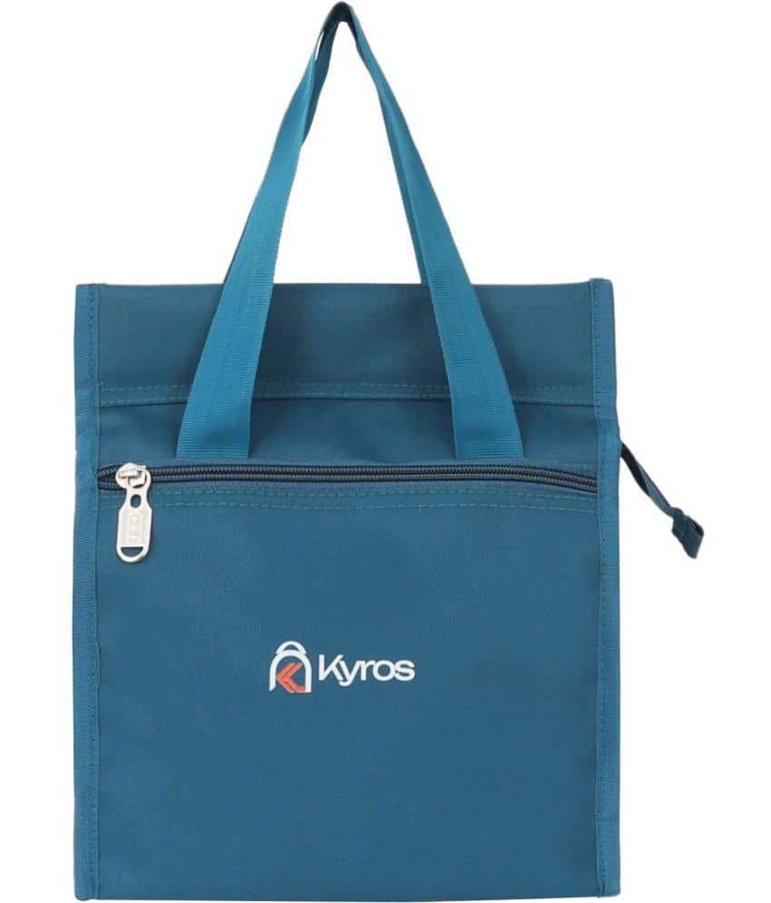 Kyros Blue Polyester Lunch Bag Pack of 1 - Handbags | Buy online on ZillyBuy