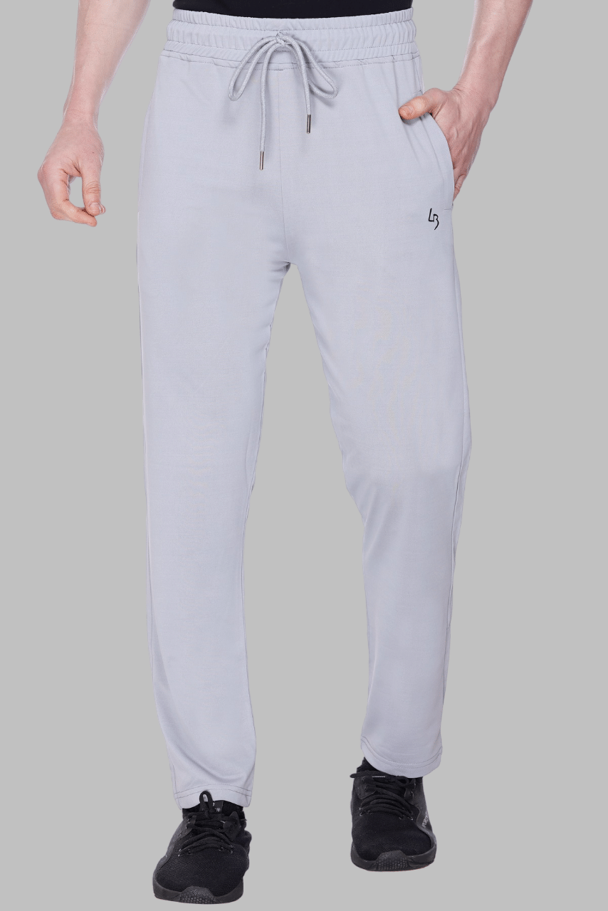 LEEBONEE Light Grey Polyester Blend Men's Trackpants ( Pack of 1 ) LEEBONEE Light Grey Polyester Blend Men's Trackpants ( Pack of 1 )