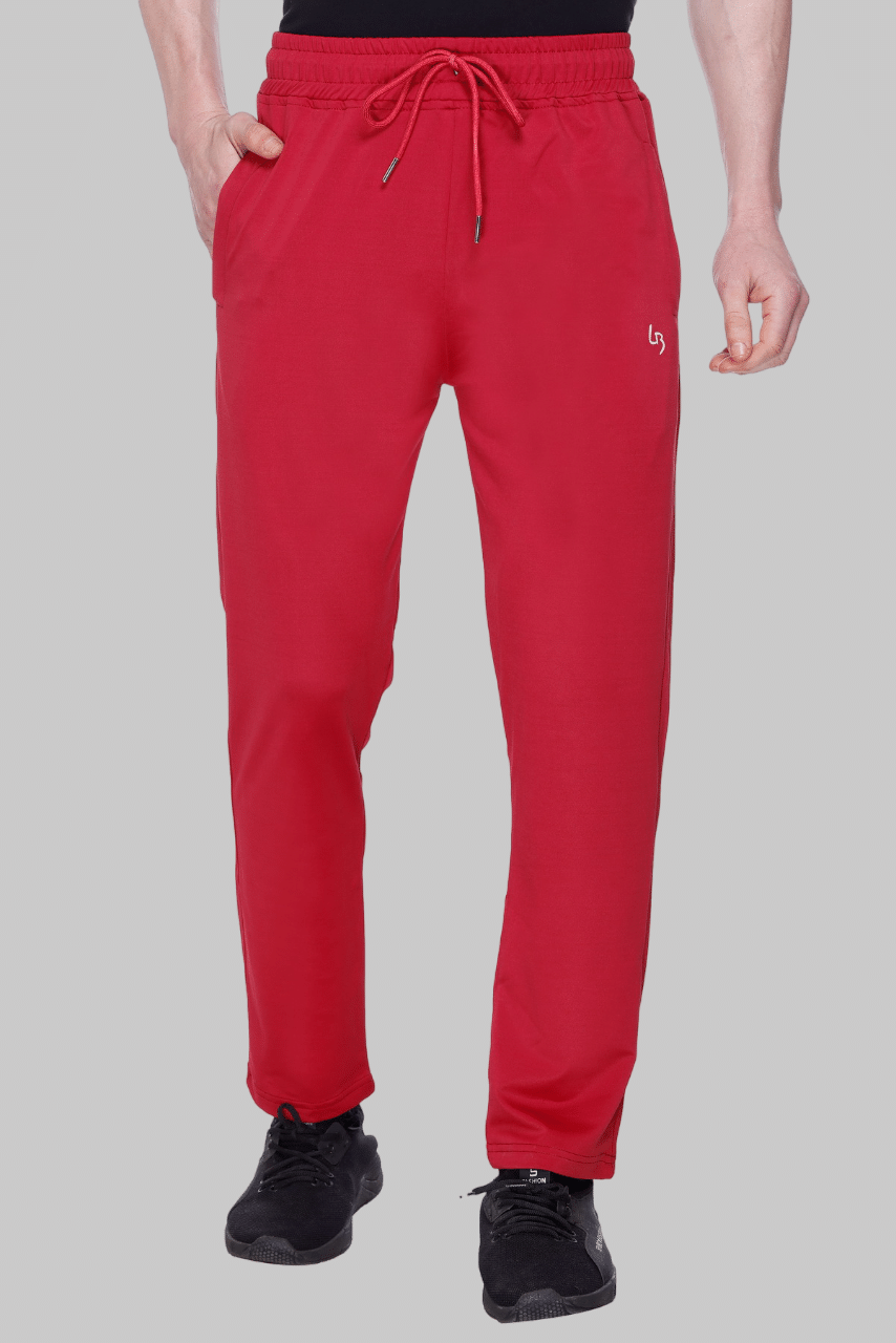 LEEBONEE Maroon Polyester Blend Men's Trackpants ( Pack of 1 ) LEEBONEE Maroon Polyester Blend Men's Trackpants ( Pack of 1 )