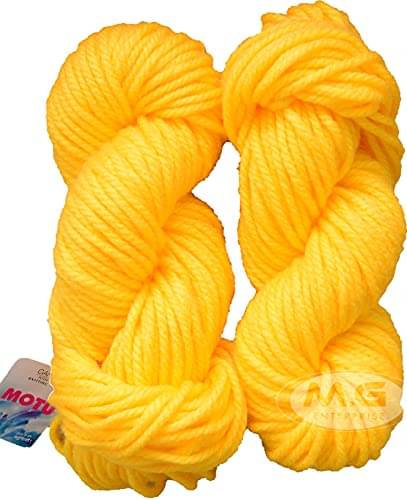     			NTGS GANGA Knitting Yarn Thick Chunky Multi Wool, 400 gm Best Used with Knitting Needles, Crochet Needles Wool Yarn for Knitting. by GANGA Shade no.05