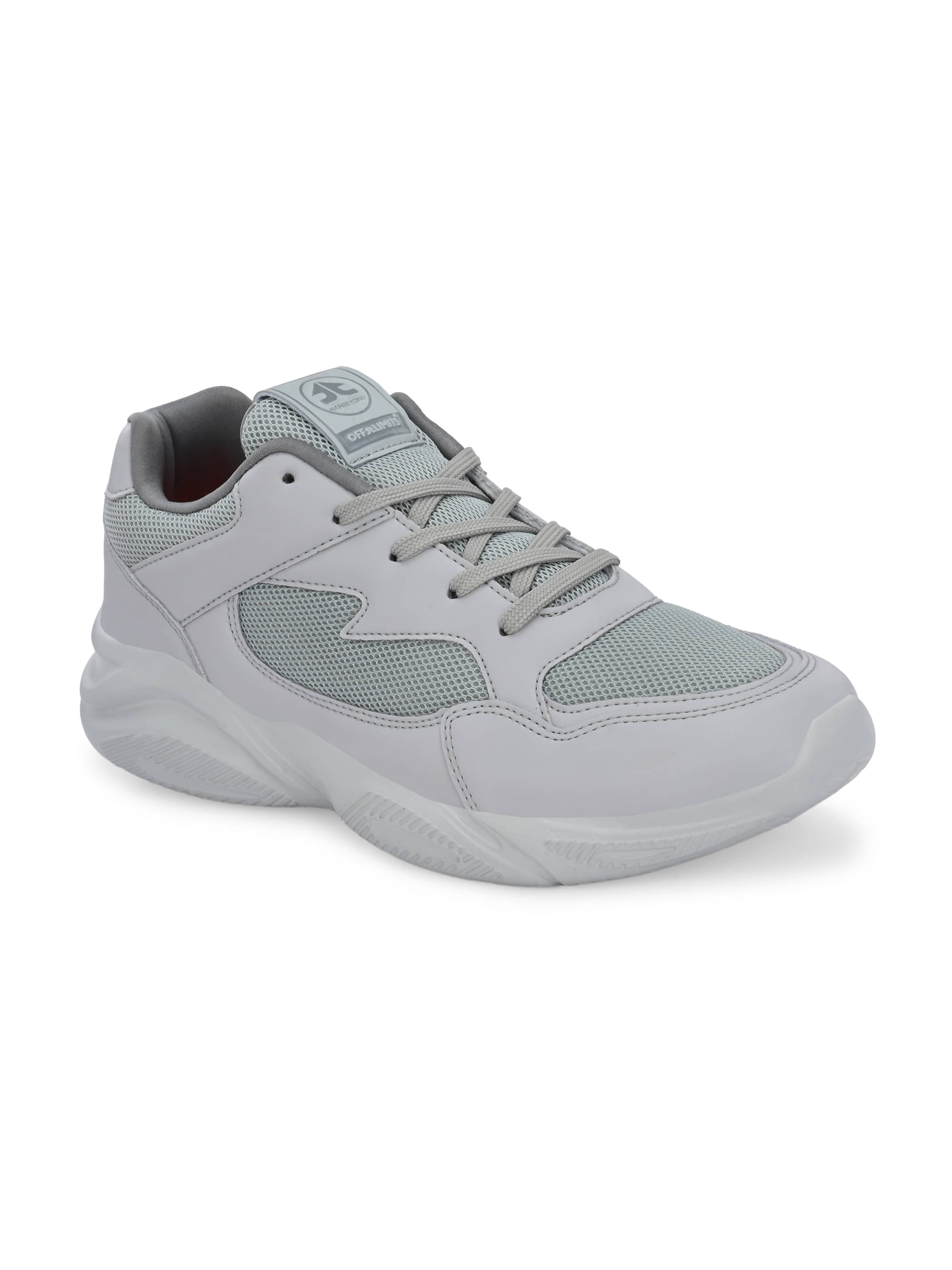OFF LIMITS ROGER Light Grey Men's Sports Running Shoes OFF LIMITS ROGER Light Grey Men's Sports Running Shoes