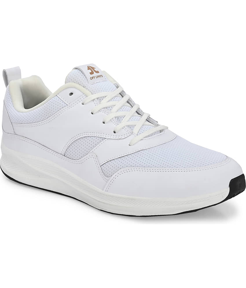 OFF LIMITS STUSSY B&T Off White Men's Sports Running Shoes - Sports Shoes | Buy online on ZillyBuy
