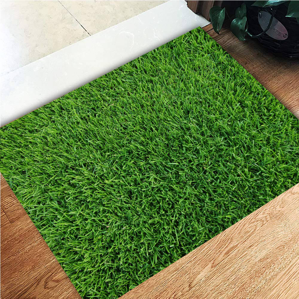 Revexo - Anti-skid Plastic Door Mat ( 40 X 60 cm ) Single - Green Revexo - Anti-skid Plastic Door Mat ( 40 X 60 cm ) Single - Green