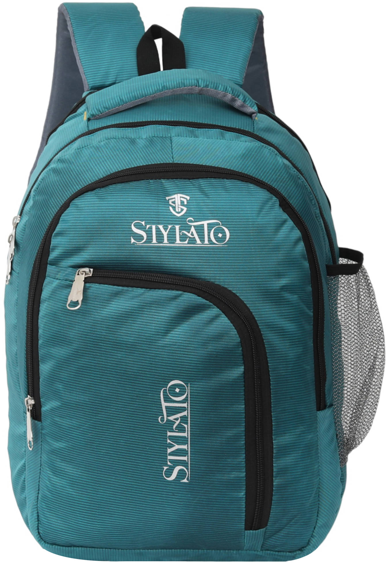     			STYLATO Green Polyester Backpack ( 30 Ltrs )