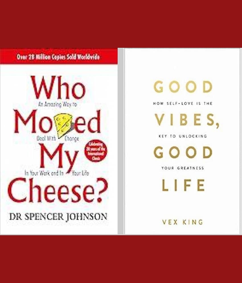 Who Moved My Cheese? + Good Vibes, Good Life - Stationery | Buy online on ZillyBuy