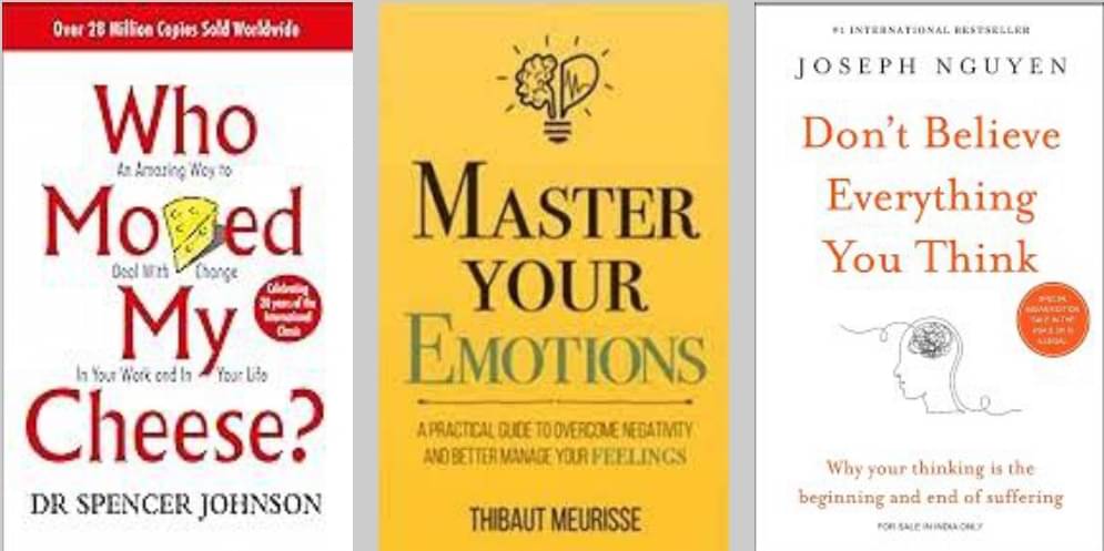 Who Moved My Cheese? + Master Your Emotions + Don't Believe Everything You Think     			Who Moved My Cheese? + Master Your Emotions + Don't Believe Everything You Think