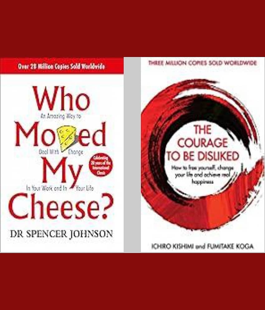 Who Moved My Cheese? + The Courage To Be Disliked - Stationery | Buy online on ZillyBuy