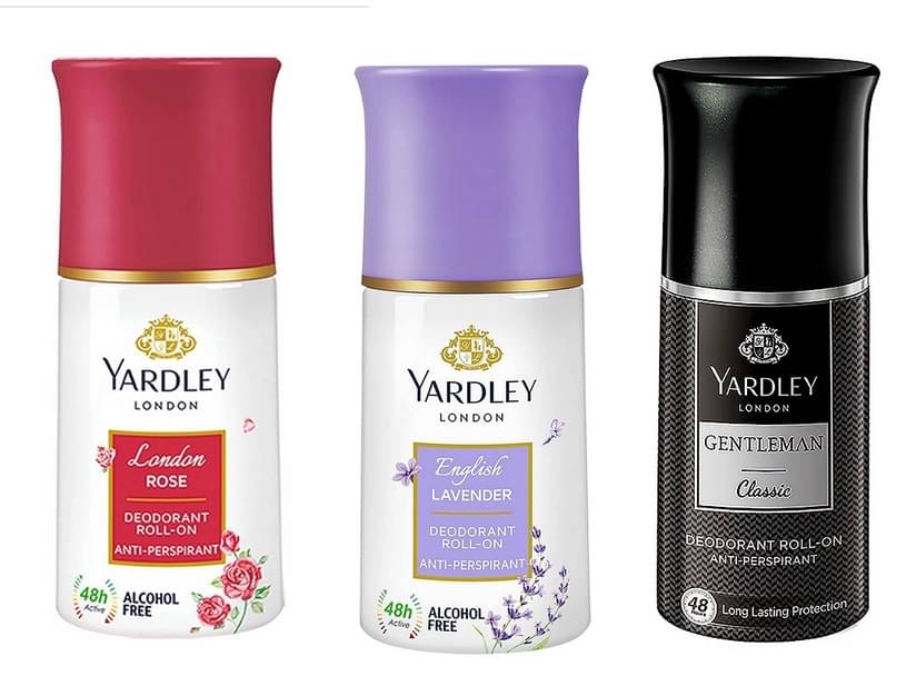 Yardley London CLASSIC,LONDON ROSE & ENGLISH LAVENDER Deodorant Roll-ons for Men,Women 150 ml ( Pack of 3 ) Yardley London CLASSIC,LONDON ROSE & ENGLISH LAVENDER Deodorant Roll-ons for Men,Women 150 ml ( Pack of 3 )