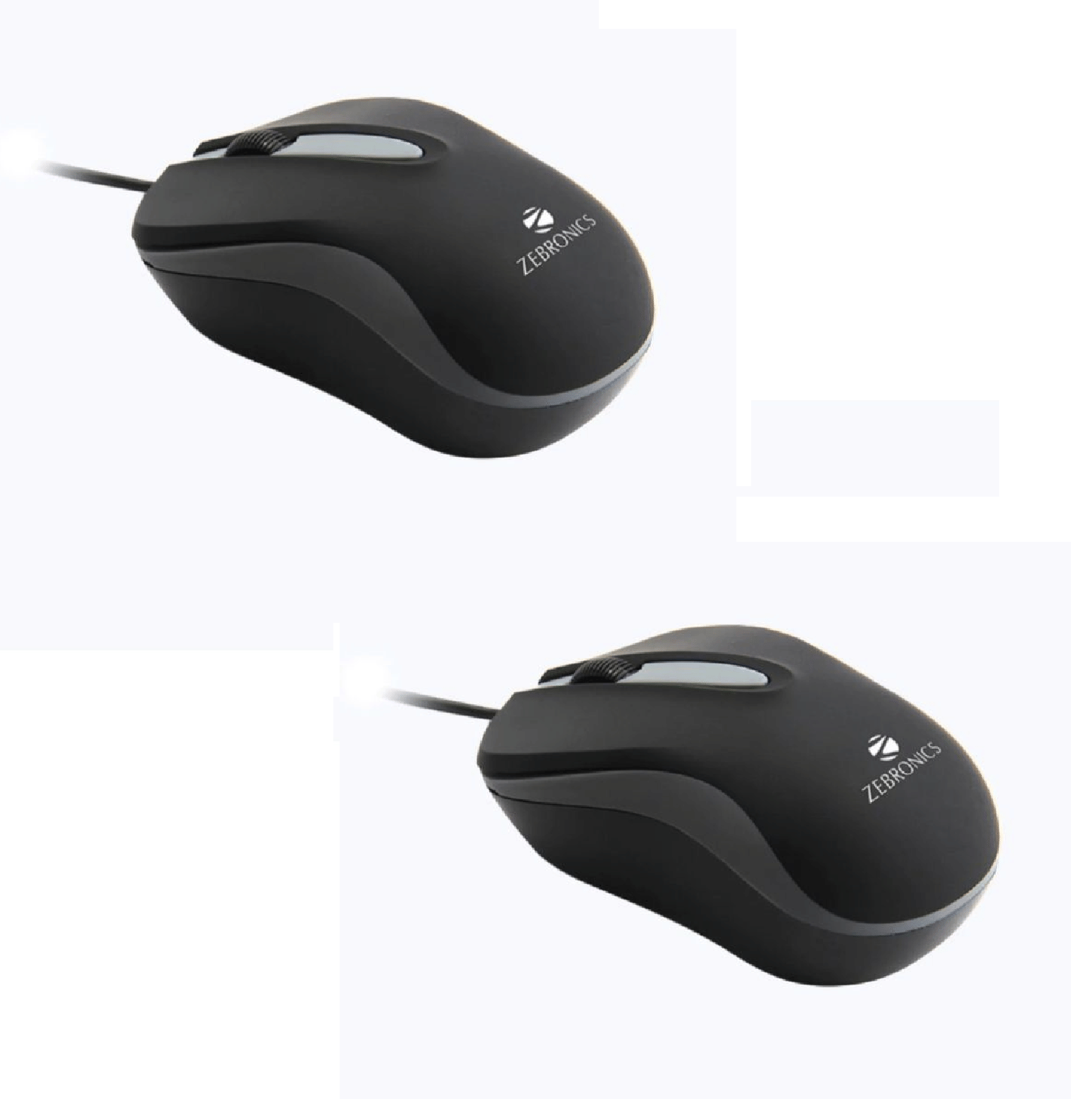     			Zebronics Zeb-Wing Pack OF 2 Wired Mouse