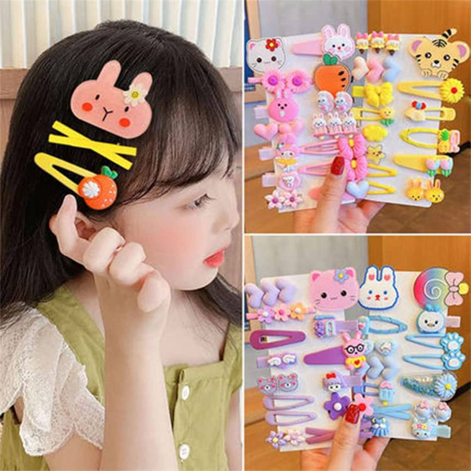 14 Pcs Unicorn Ice Cream Hair Clips Set Baby Hairpin For Kids Girls Hair Accessories (Random Design & Color) 14 Pcs Unicorn Ice Cream Hair Clips Set Baby Hairpin For Kids Girls Hair Accessories (Random Design & Color)