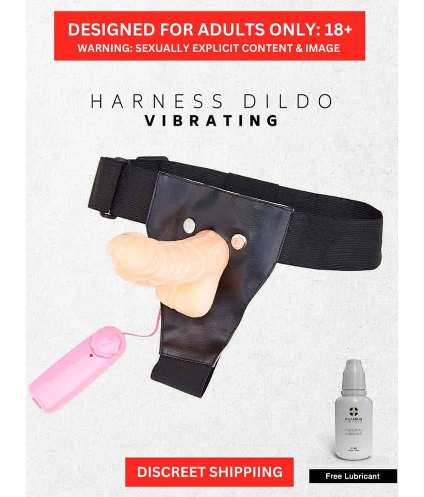 7 Inch Strap On Artificial Solid Pe nis Dildo With Belt Sex Toy For Women BY-SEX TANTRA