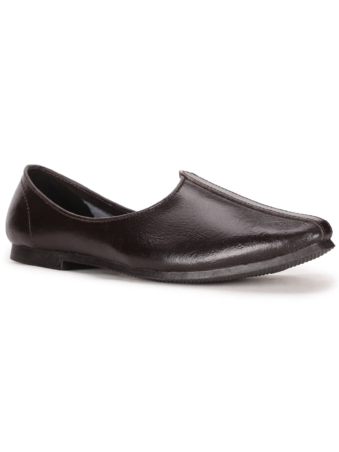Bata Brown Men's Mojaris - Ethnic Shoes | Buy online on ZillyBuy