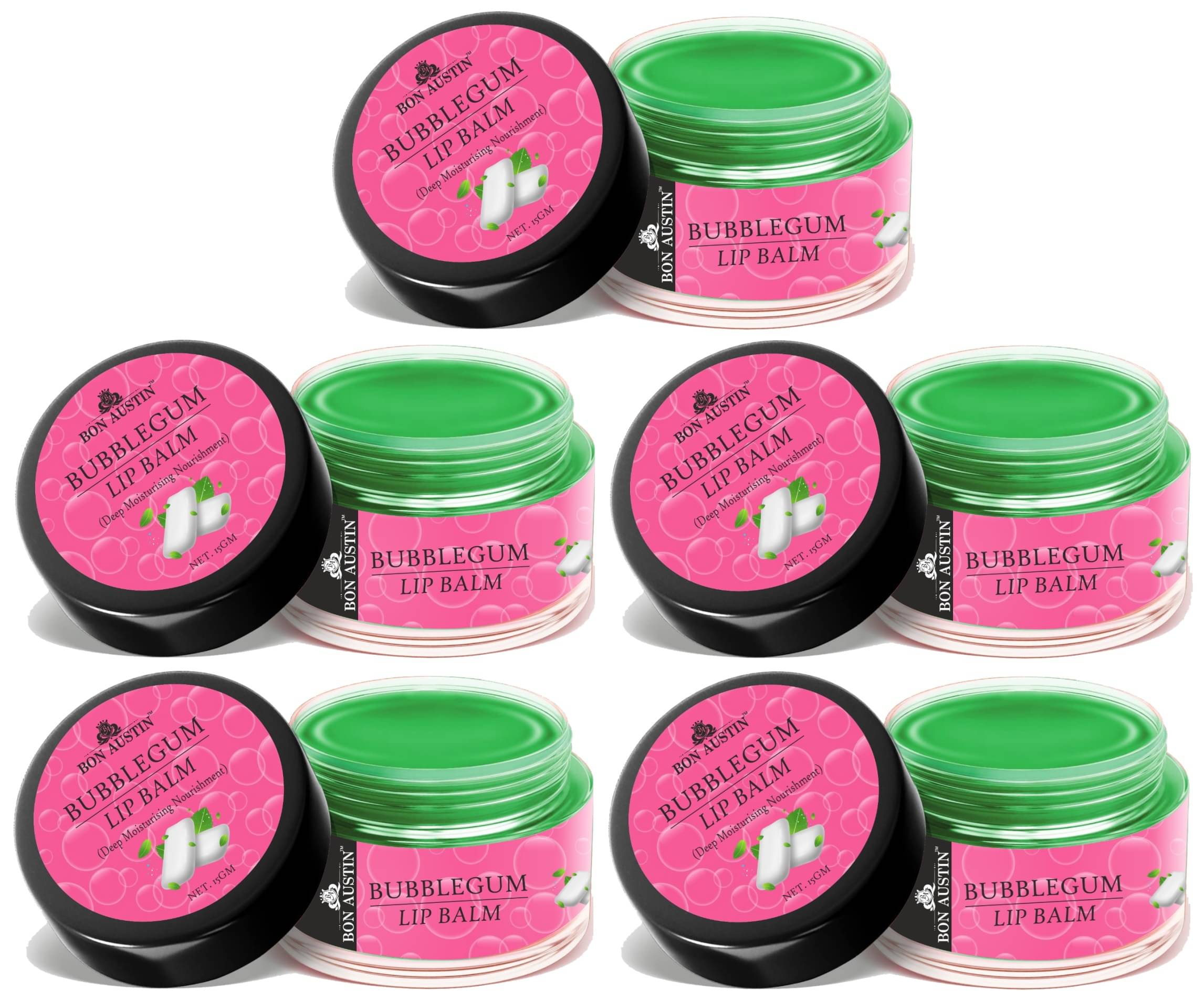 Bon Austin Matte Lip Balm ( Pack of 5 ) Bon Austin Matte Lip Balm ( Pack of 5 )