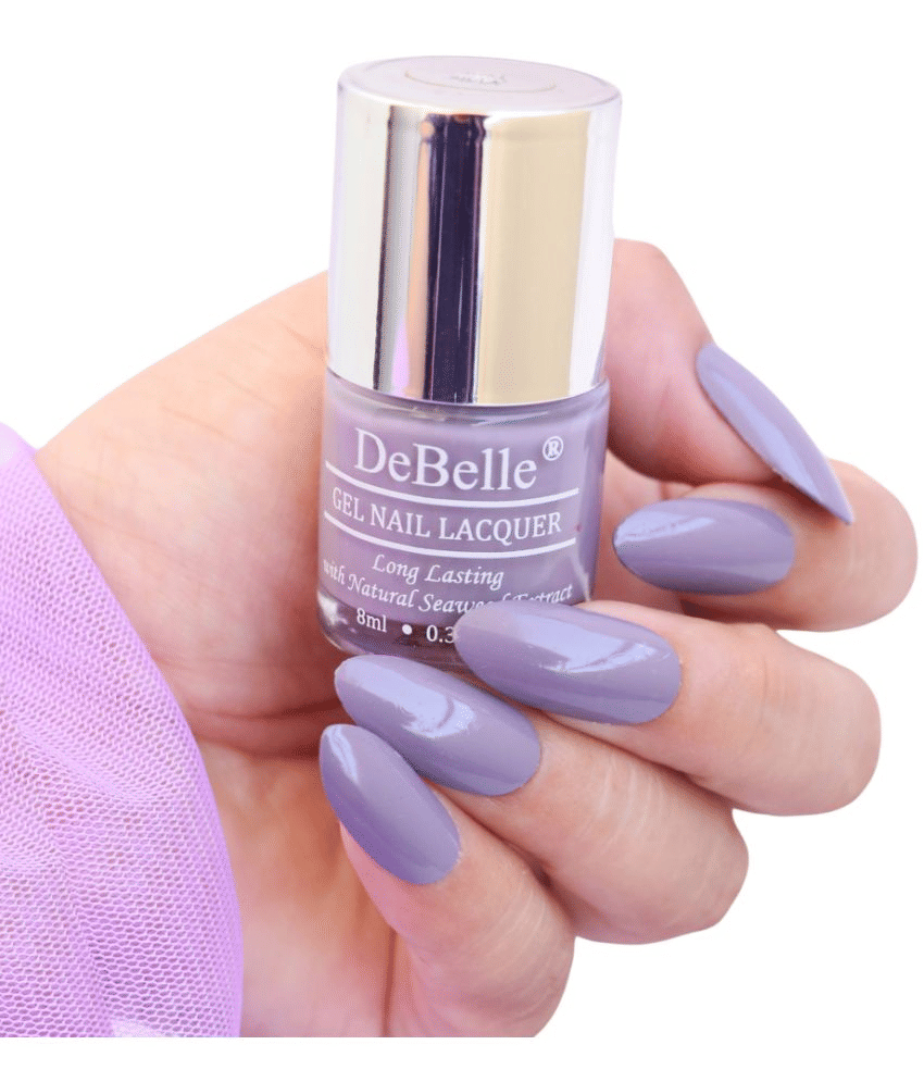 DeBelle  Viola Dew  Glossy Nail Polish 8 ( Pack of 1 )