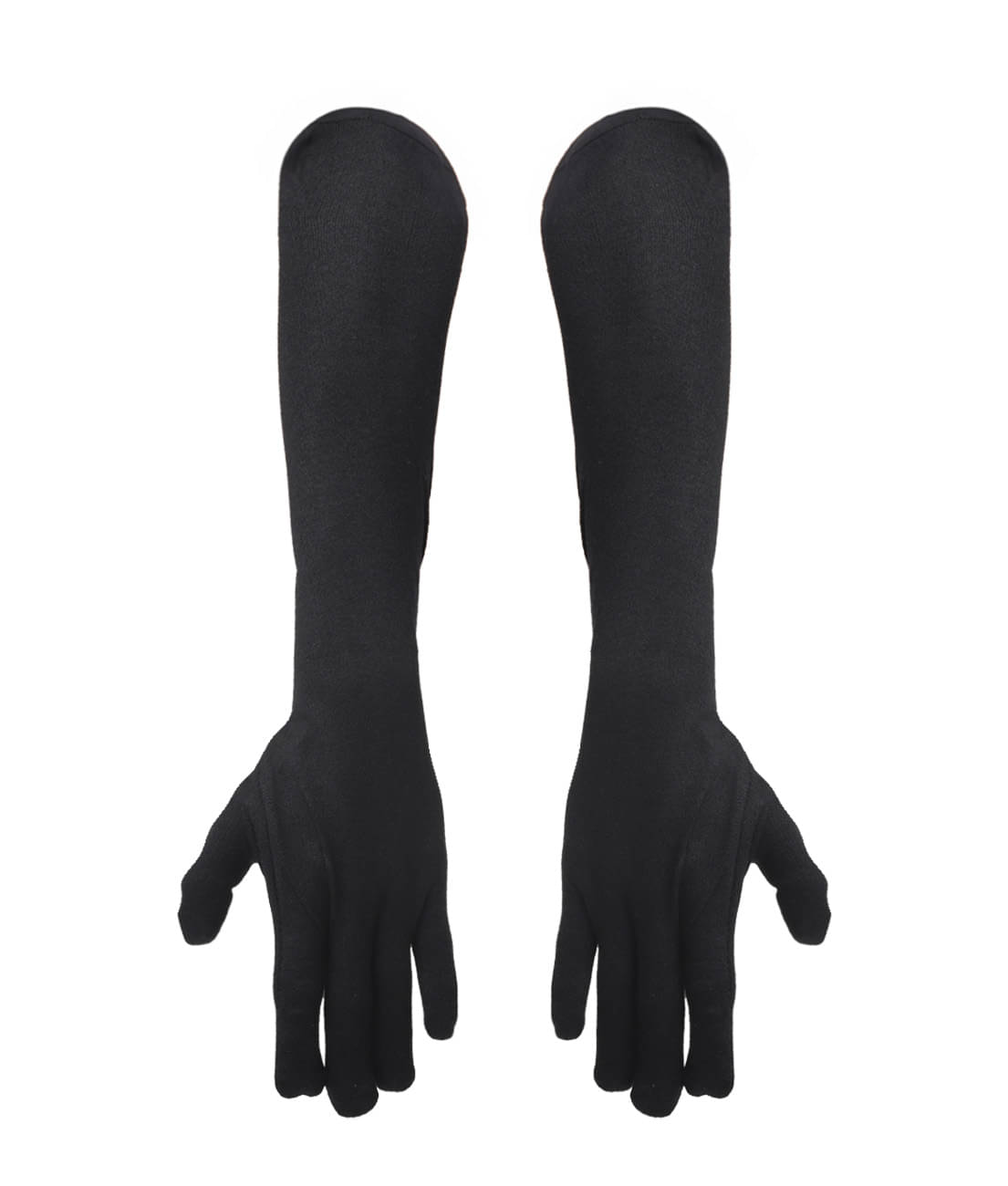 Black Cotton Riders Arm Riding Sleeves with Full Fingered Gloves (1 Pair) Black Cotton Riders Arm Riding Sleeves with Full Fingered Gloves (1 Pair)
