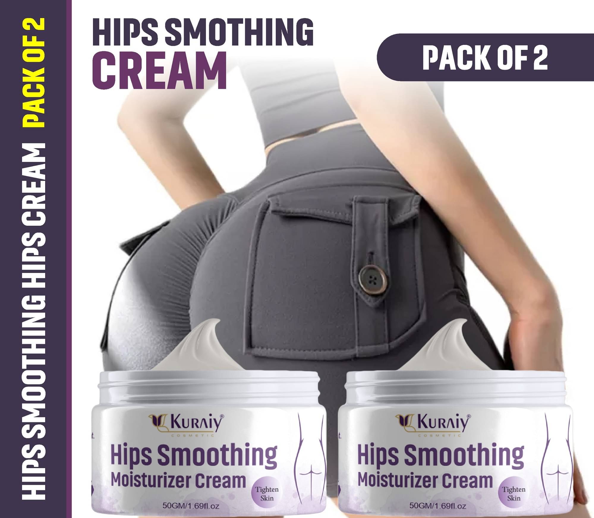     			KURAIY Skin smoothening Cream Floral ( 100 g )