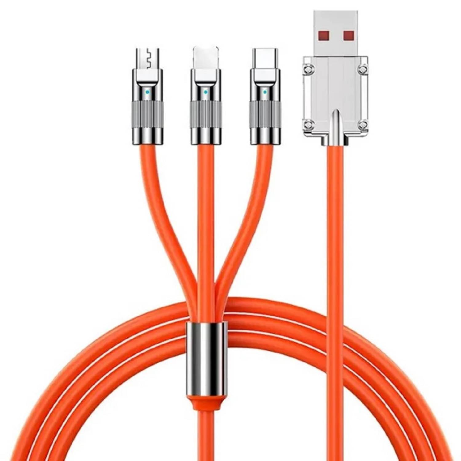     			Life Like Orange 5 A Multi Pin Cable 1.2 Meter