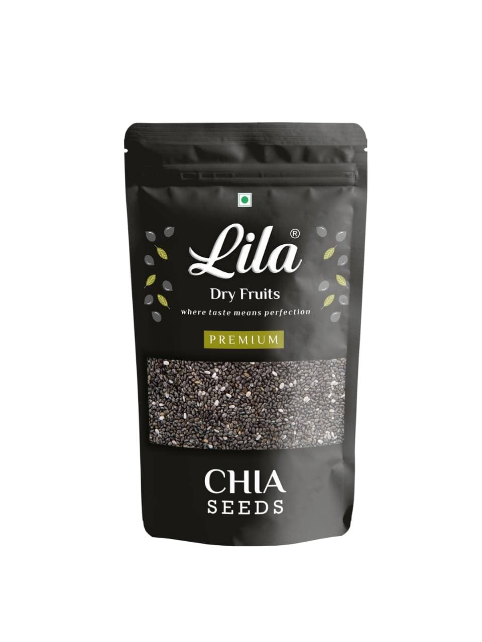     			LILA DRY FRUITS Chia Seeds 200g Gluten-Free, High Fiber, Omega-3, Ideal for Smoothies