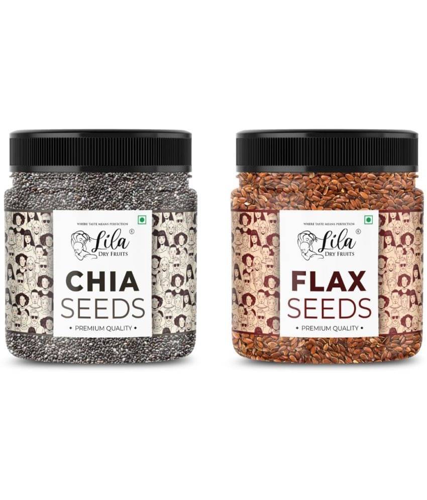Lila Dry Fruits Mixed Seeds(Chia Flax) 250 gm Each Jar(Pack of 2)     			Lila Dry Fruits Mixed Seeds(Chia Flax) 250 gm Each Jar(Pack of 2)