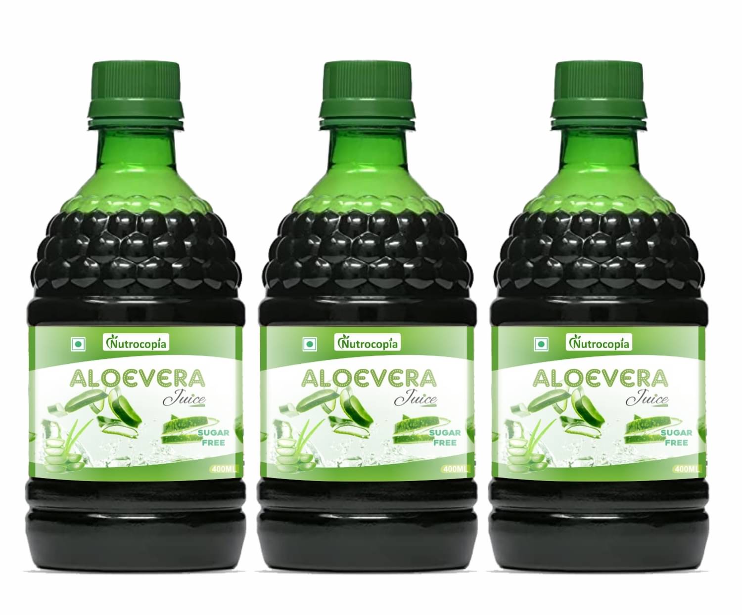NUTROCOPIA Aloe Vera Juice Vegetable Juice 1200 ml Pack of 3 NUTROCOPIA Aloe Vera Juice Vegetable Juice 1200 ml Pack of 3