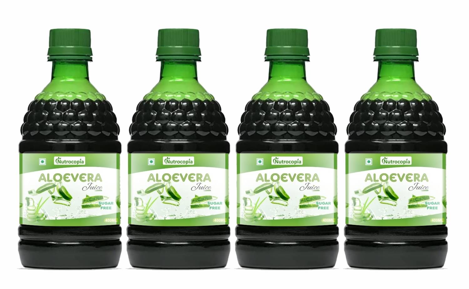     			NUTROCOPIA  Aloe Vera Juice  Vegetable Juice 1600 ml Pack of 4