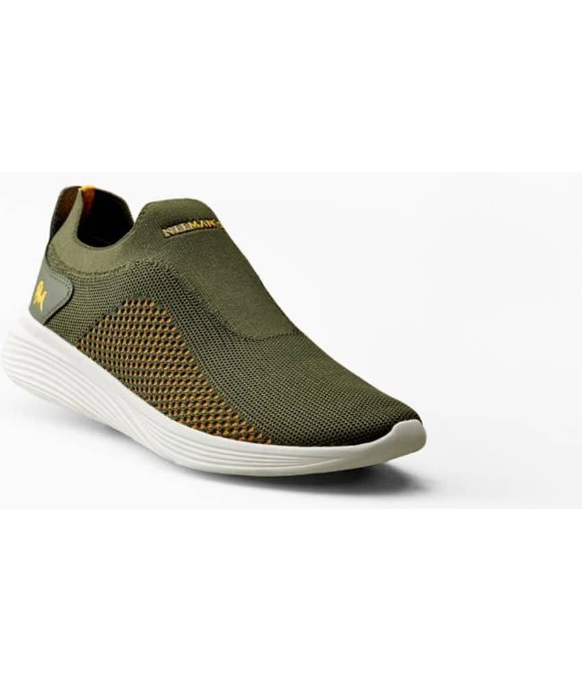 Neemans The Everyday Basic Slip On Olive Men's Slip-on Shoes - Casual Shoes | Buy online on ZillyBuy