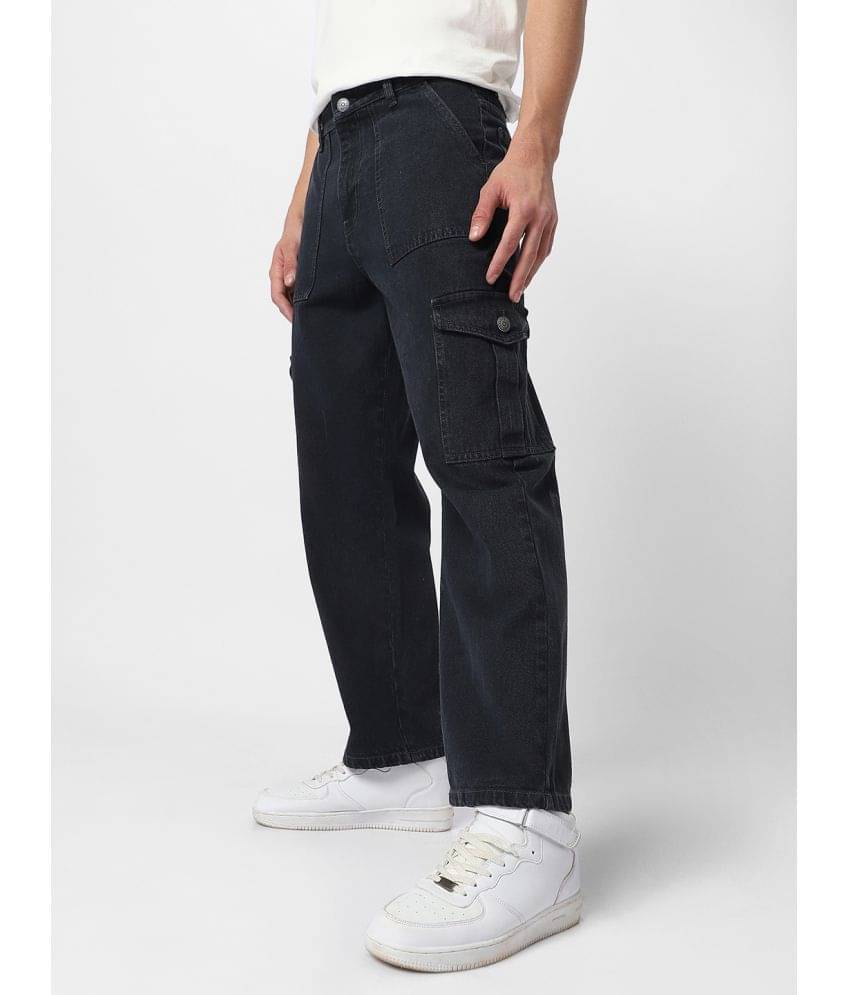     			Urbano Fashion Relaxed Washed Men's Jeans - Dark Grey ( Pack of 1 )