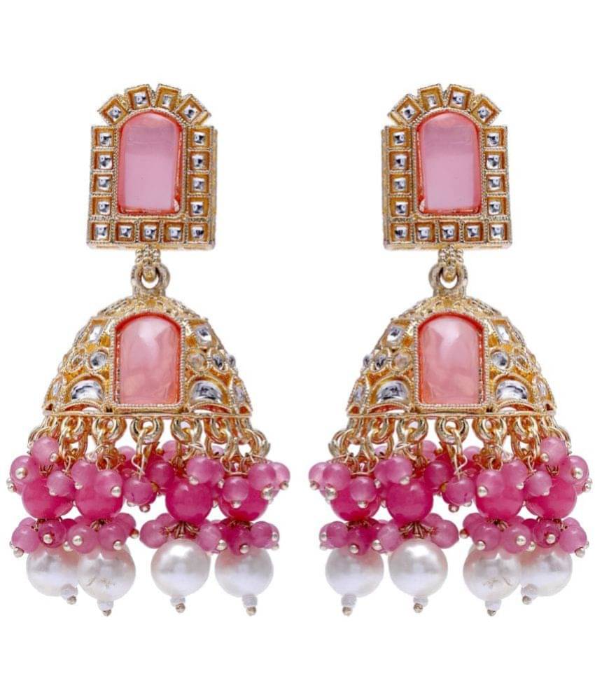     			Jiyanshi fashion Multi Color Jhumki Earrings ( Pack of 1 )