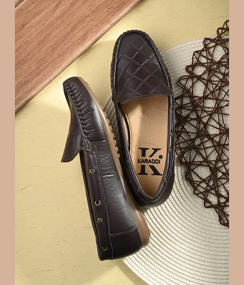 KARADDI Black Women's Loafers - Casual Shoes | Buy online on ZillyBuy