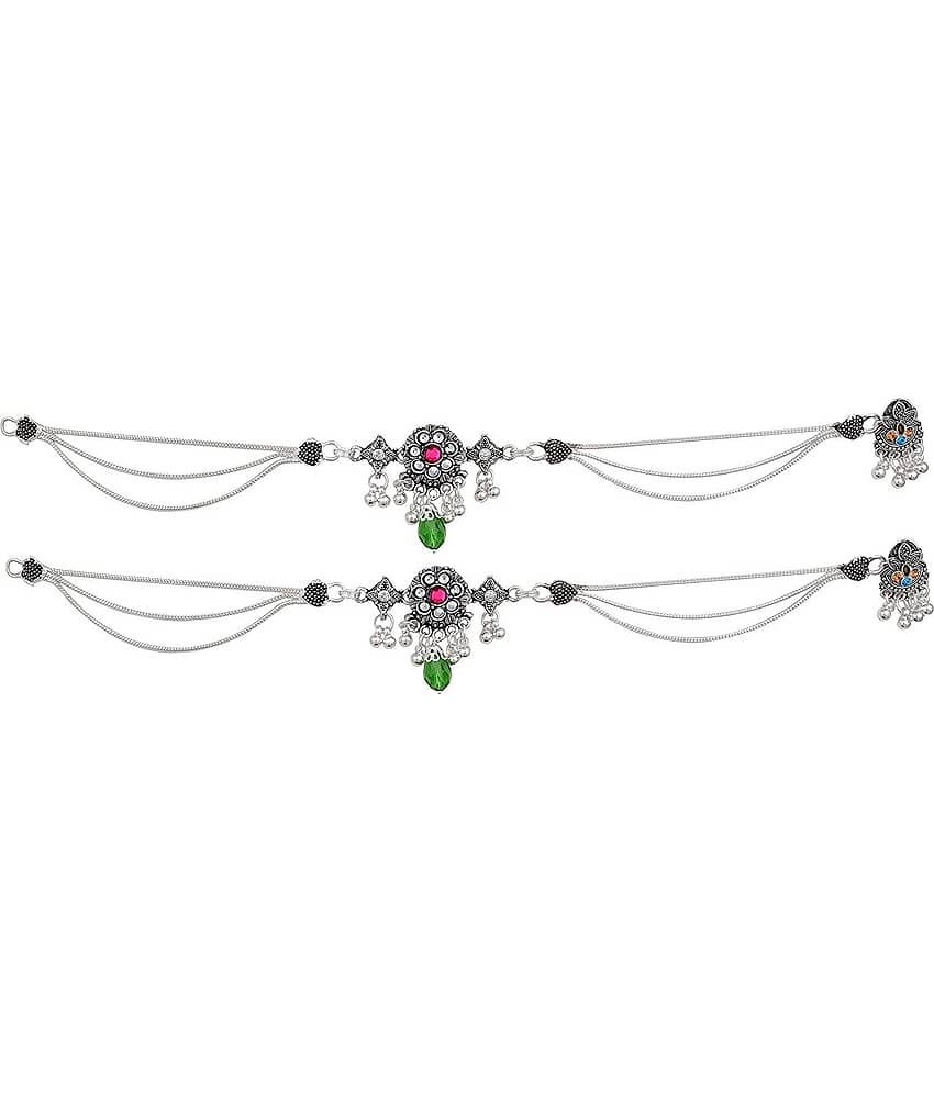Charms Silver Anklets ( Pack of 1 ) - Anklets | Buy online on ZillyBuy