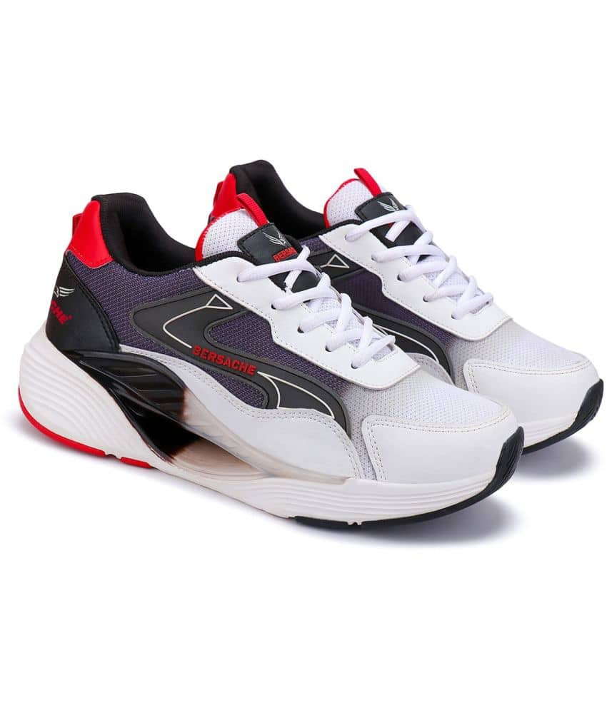 Bersache Sports Shoes Black Men's Sports Running Shoes - Sports Shoes | Buy online on ZillyBuy