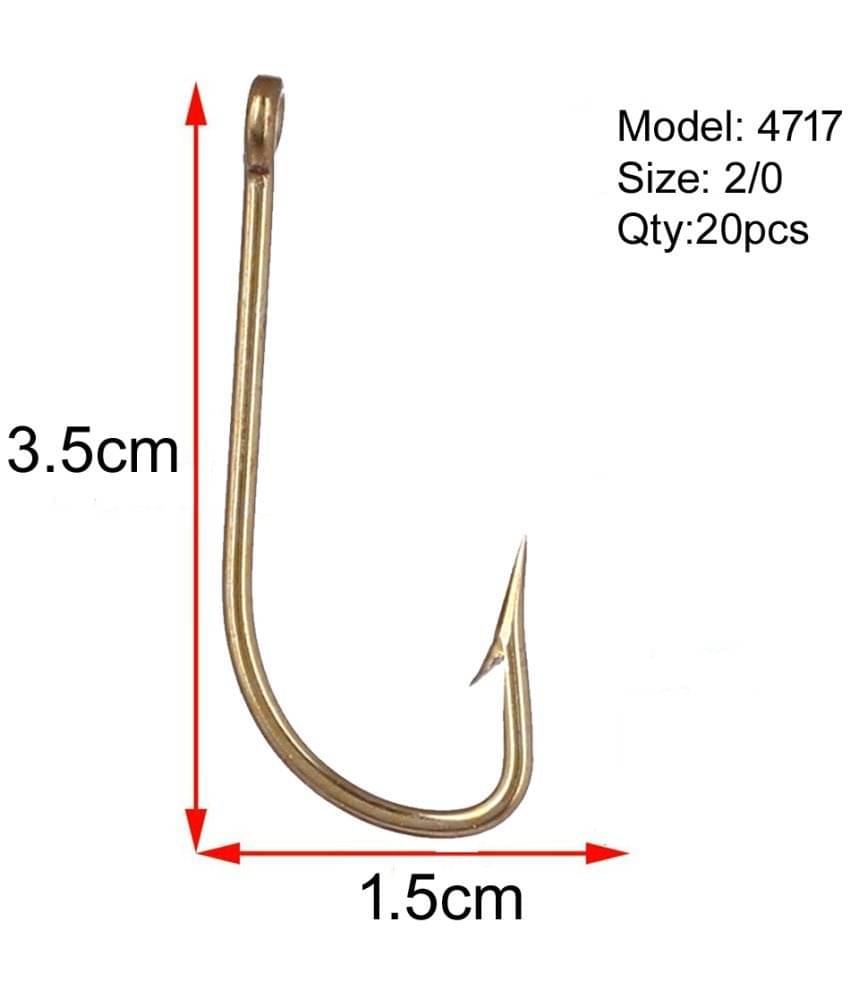    			Fishing Hook 4717 Mustad (#2/0) - 20pcs