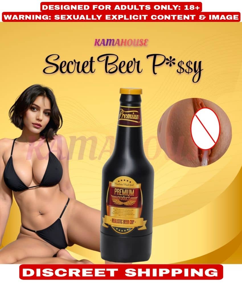 KAMAHOUSE PREMIUM QUALITY BE-ER BOTTLE SHAPE VAGINA PUSSY MASTURBATOR CUP SEX TOY FOR MEN
