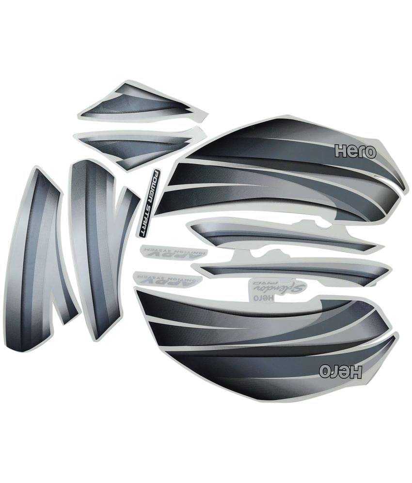     			KP8 Fuel tank In Car Sticker Grey