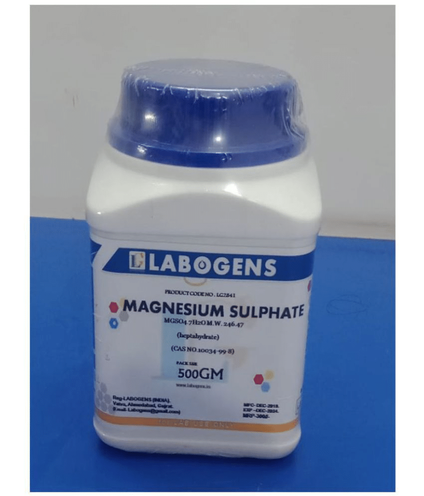     			MAGNESIUM   SULPHATE  500GM