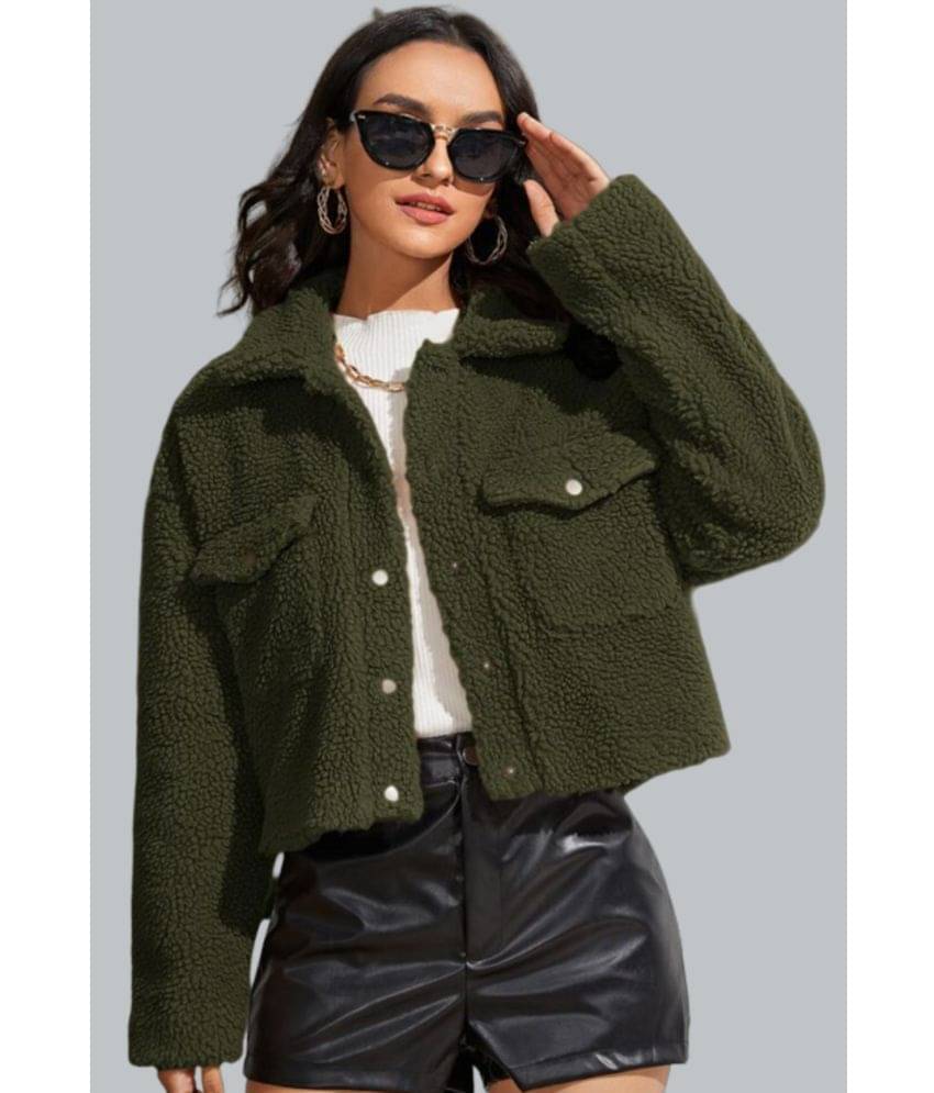 PP Kurtis - Woollen Green Jackets Pack of 1 PP Kurtis - Woollen Green Jackets Pack of 1