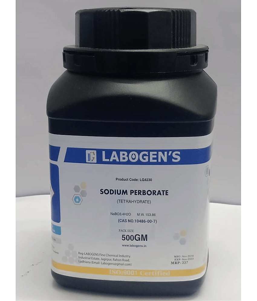SODIUM PERBORATE (tetrahydrate) 500gm - Stationery | Buy online on ZillyBuy