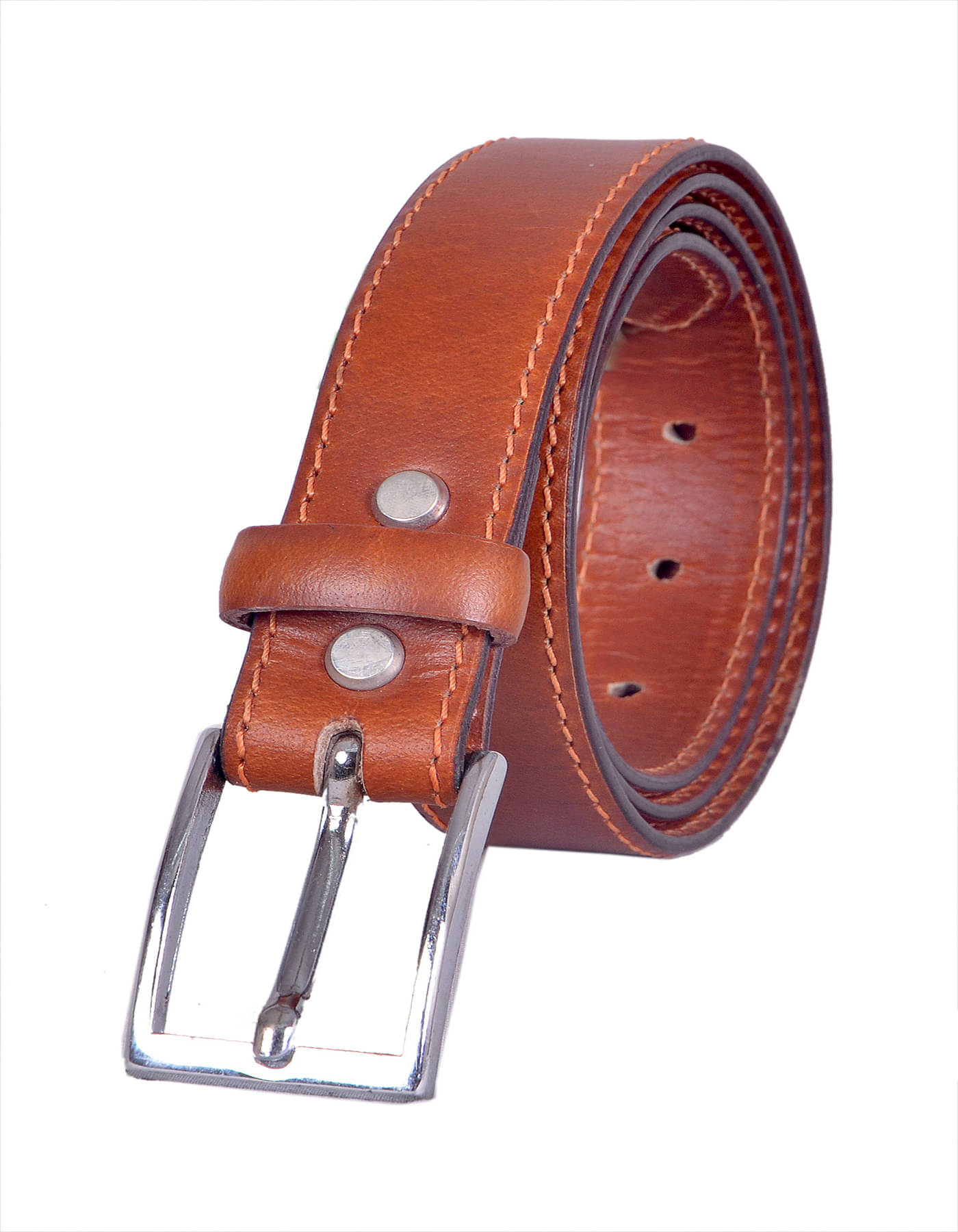     			ULTIFAB - Tan Leather Men's Formal Belt ( Pack of 1 )