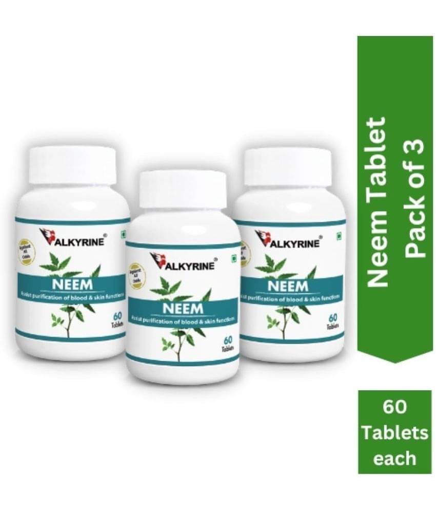     			Valkyrine Neem Tablet 180 No.S Pack of 3