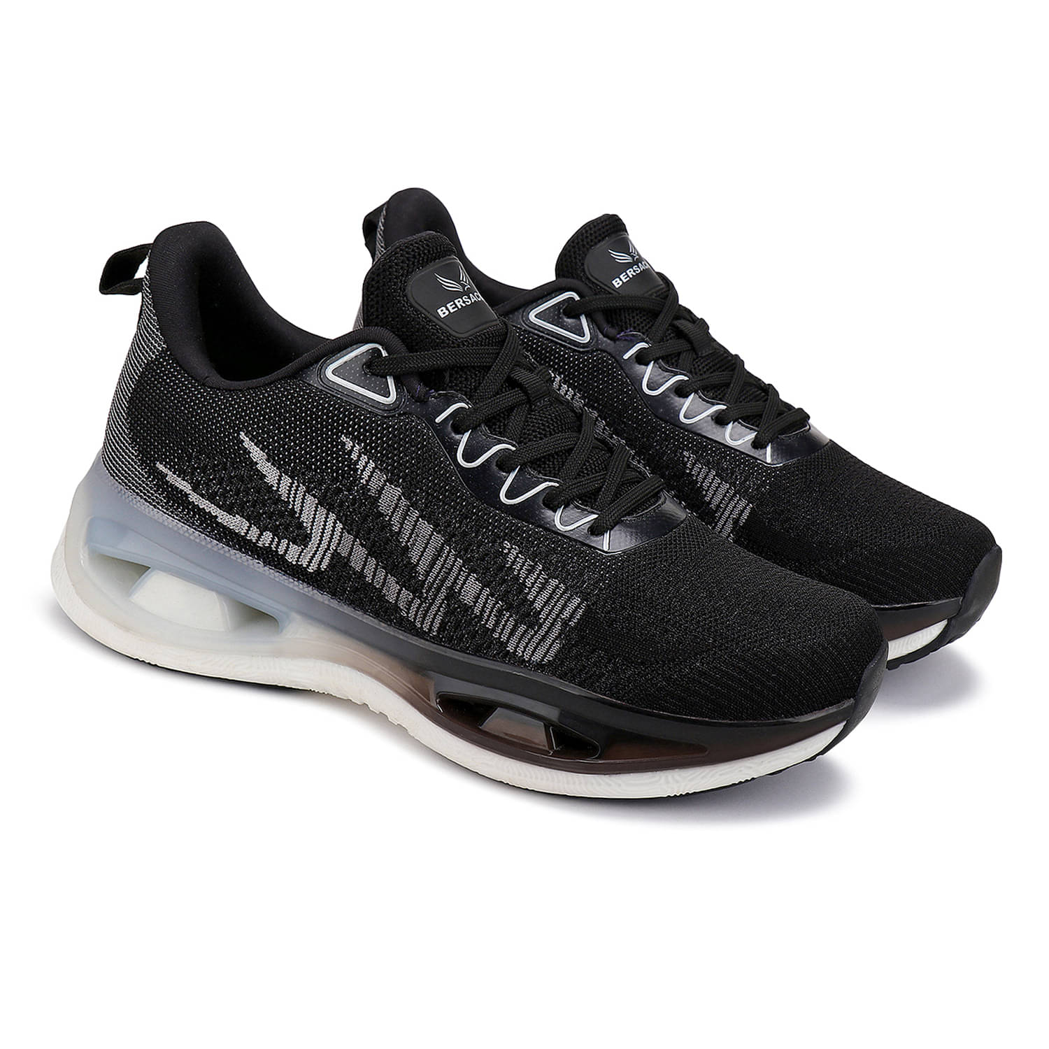     			Bersache Men Casual Shoes Black Men's Lifestyle