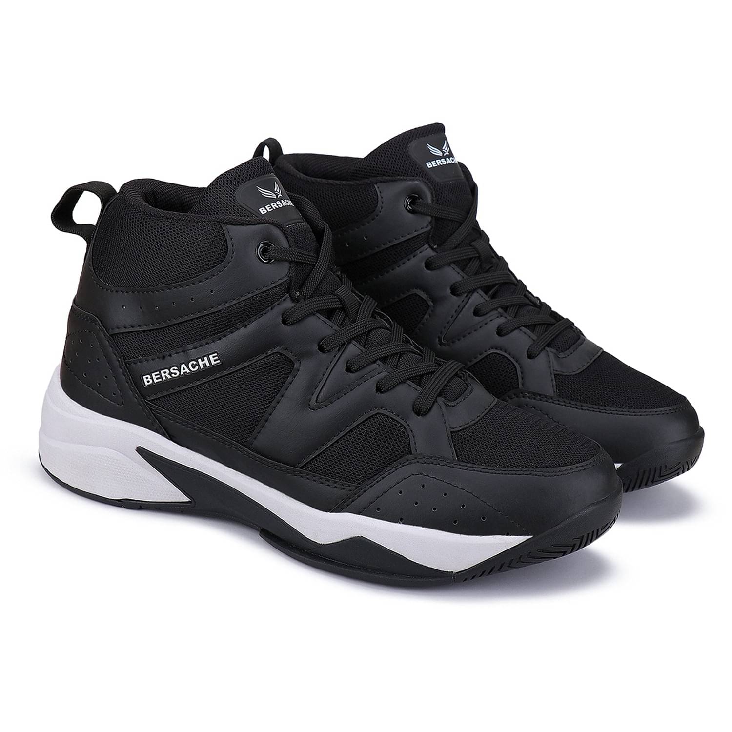 Bersache Men Casual Shoes Black Men's Lifestyle Bersache Men Casual Shoes Black Men's Lifestyle