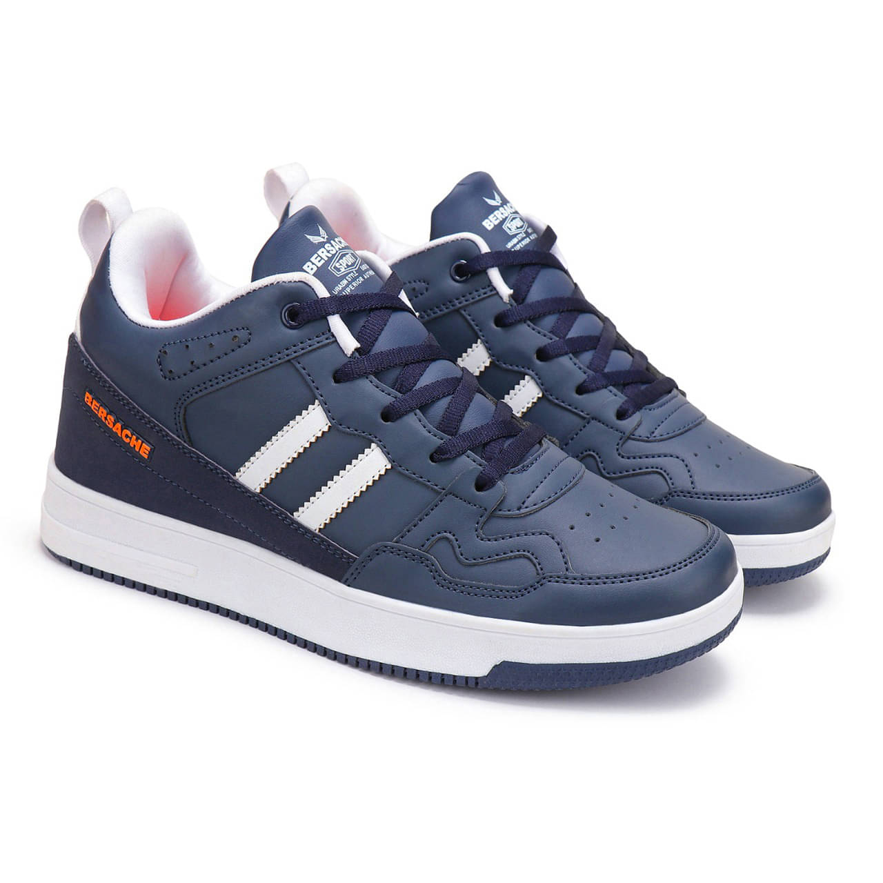 Bersache Men Casual Shoes Blue Men's Lifestyle Bersache Men Casual Shoes Blue Men's Lifestyle