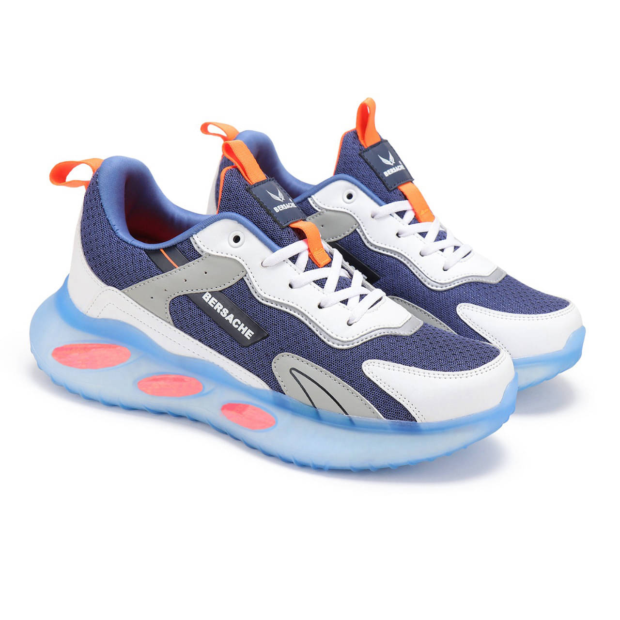 Bersache Men Casual Shoes Blue Men's Outdoor Bersache Men Casual Shoes Blue Men's Outdoor