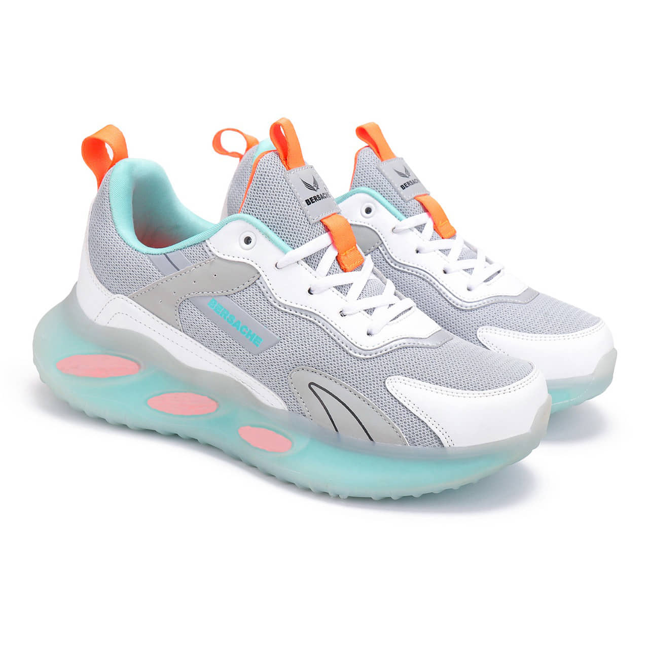 Bersache Basics Sports Shoes ASIAN UNICORN-03 White Men's