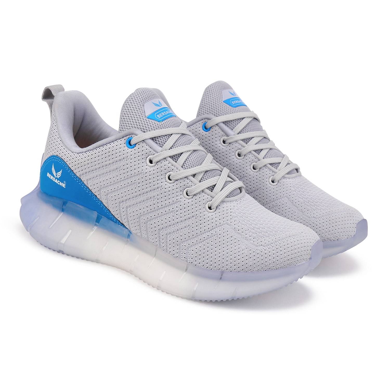     			Bersache Men Casual Shoes Light Grey Men's Outdoor Shoes